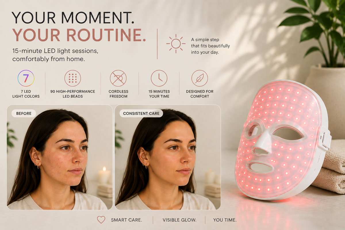 7-Color LED Therapy Mask